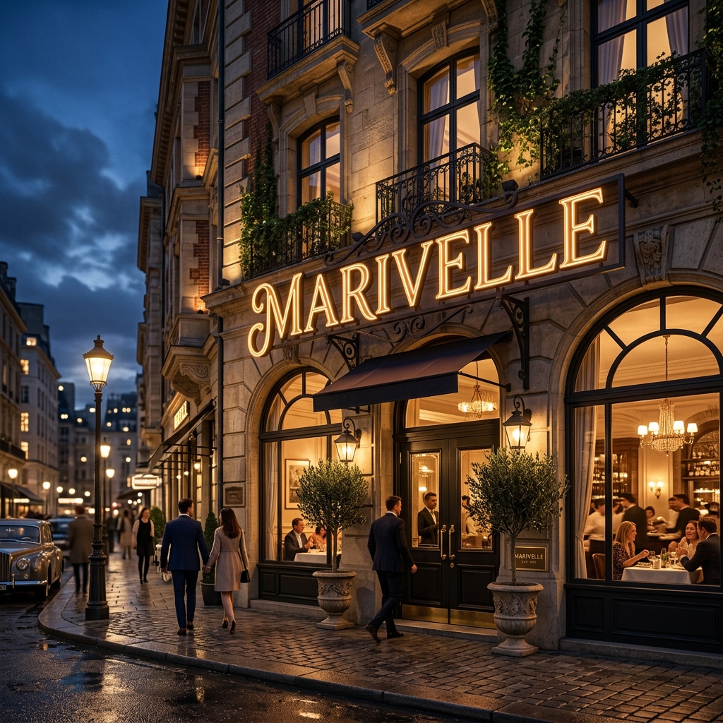 Фасад ресторана Marivelle
